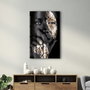 Wallity Pintura Decorativa de Vidrio Templado Multicolor 46 x 72 cm
